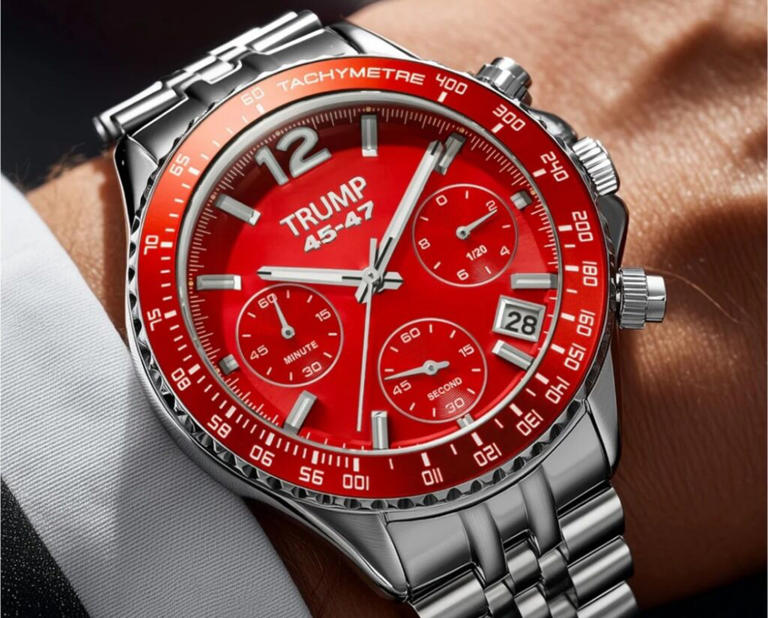 Donald Trump lanceert met eigen merk een opvallend horloge: de “Fight ...