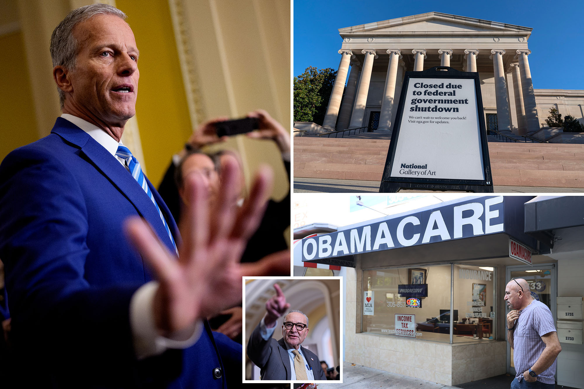 Thune offers Dems vote on Obamacare demands in exchange for reopening ...