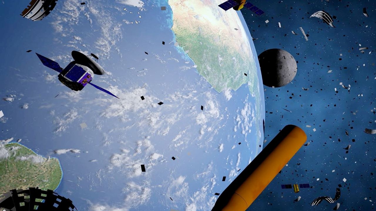 'Crash Clock' reveals how soon satellite collisions would occur after a ...