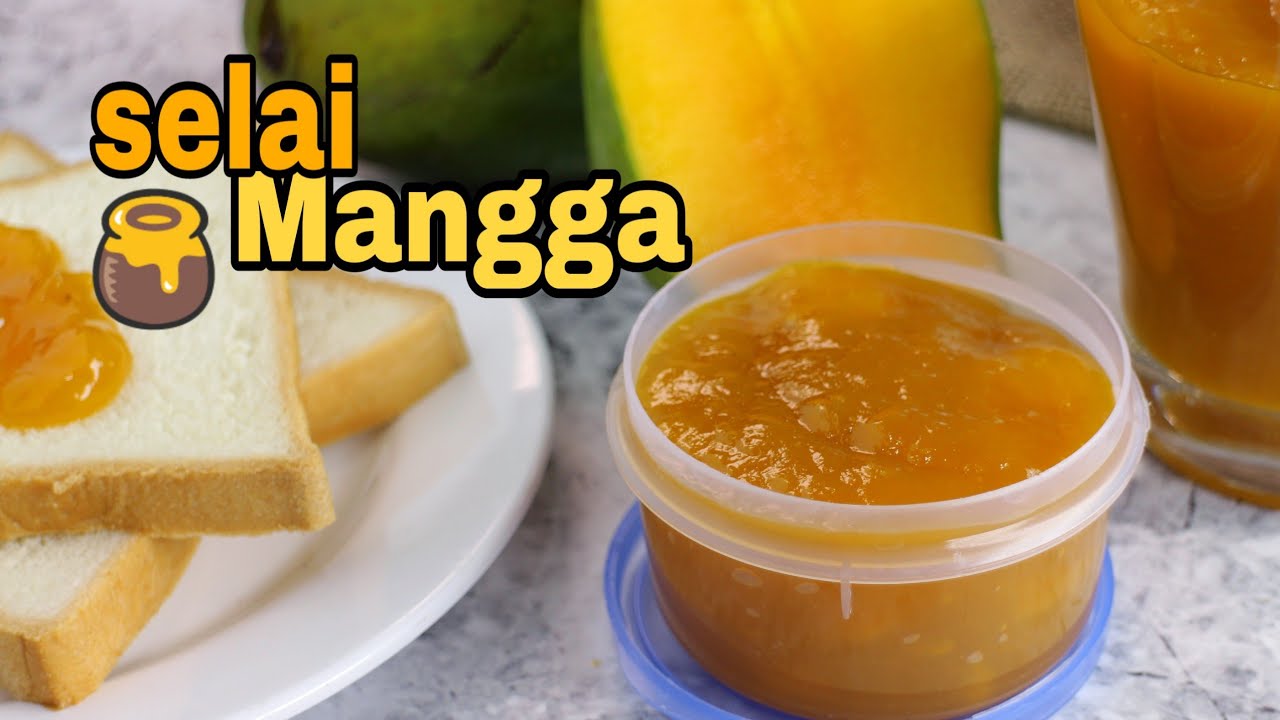 Selai Mangga Super Nagih untuk Isian Roti – Mango Jam Recipe