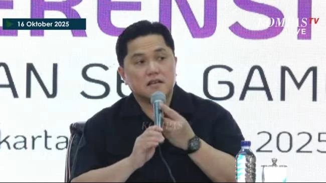 Erick Thohir Tunda Komentar Soal Pemecatan Patrick Kluivert