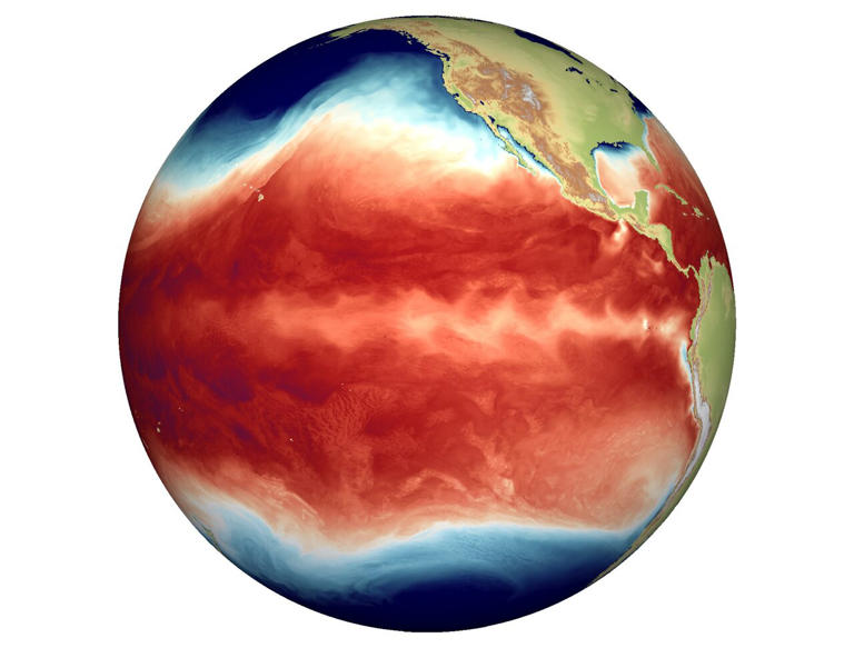 Climate whiplash effects due to rapidly intensifying El Niño cycles