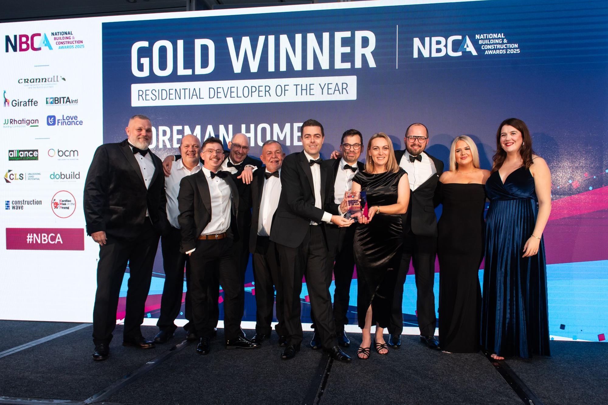 Foreman Homes triumphs at National Building & Construction Awards