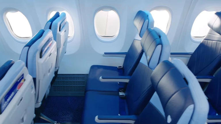 Southwest unveils revamped plane cabins complete with extra legroom ...