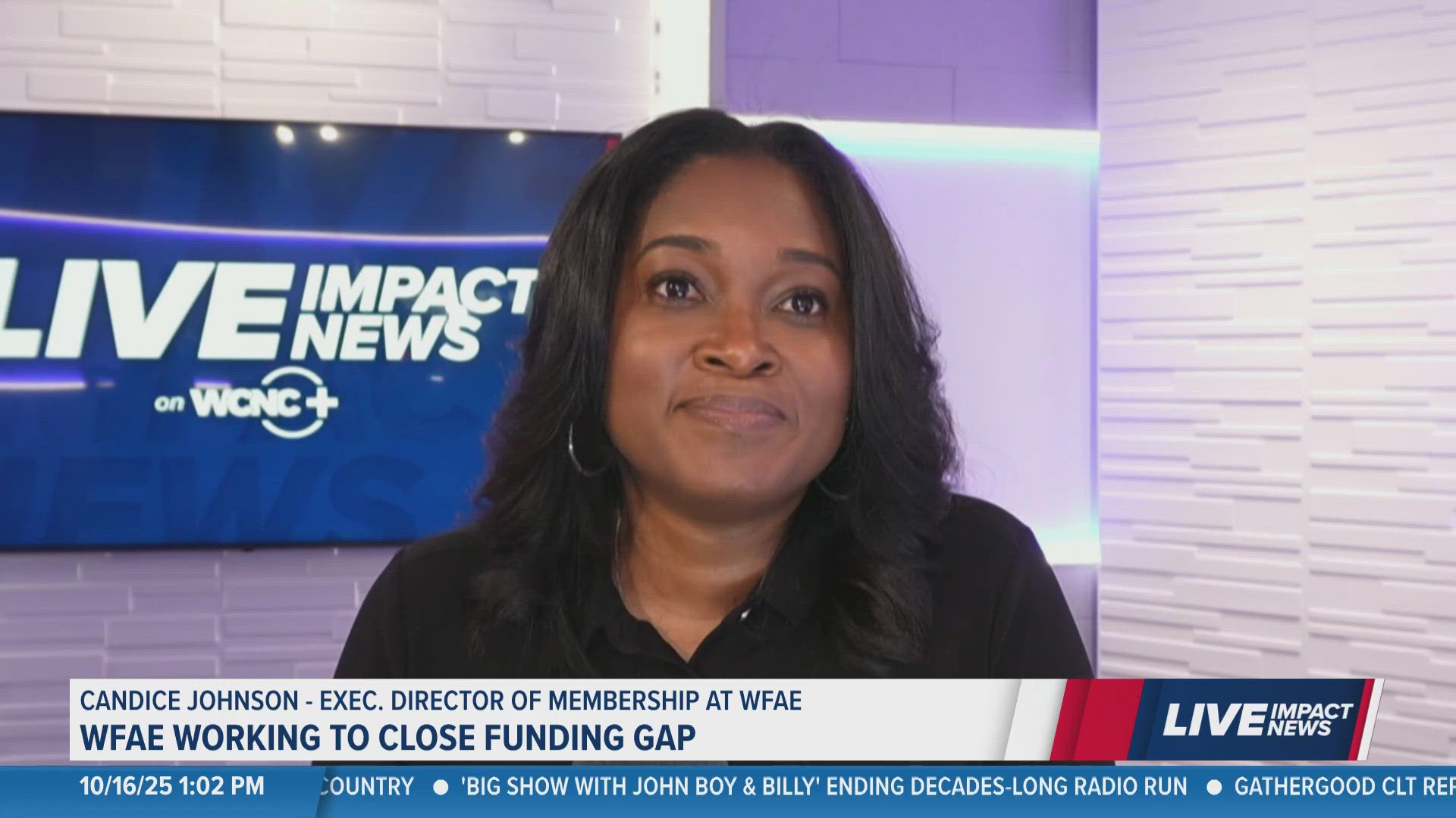 WFAE working to close funding gap for public broadcasting