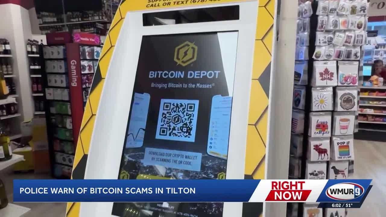 Tilton police issue warning after residents fall victim to bitcoin scam