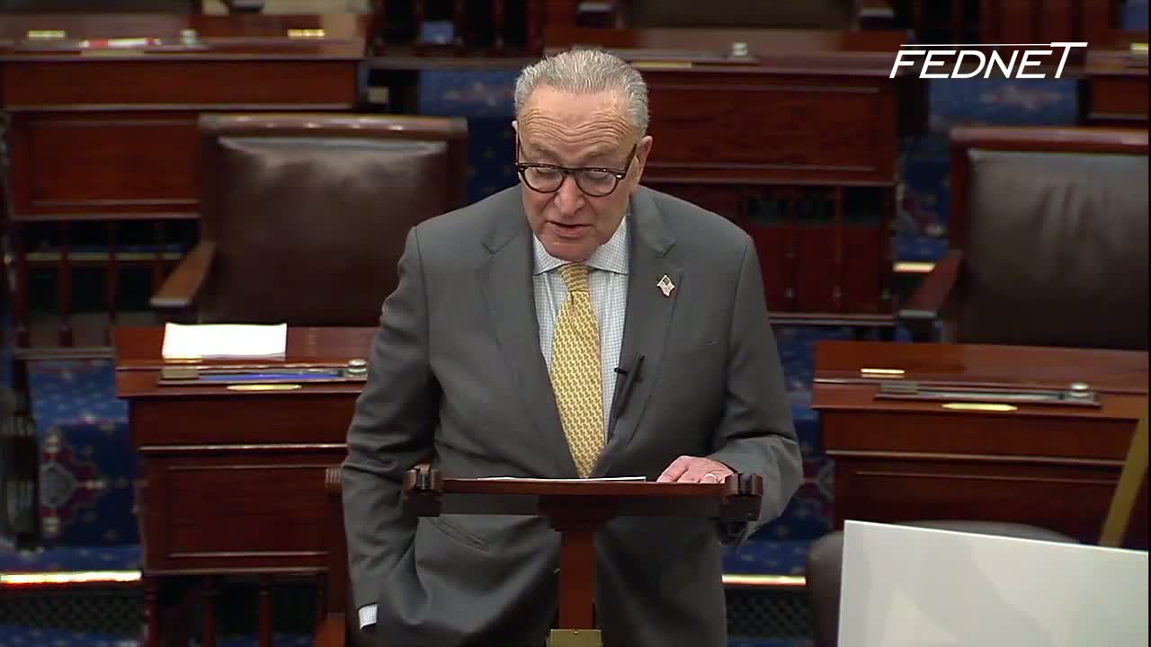 Senator Schumer blames republicans for not fixing health care crisis 15 ...