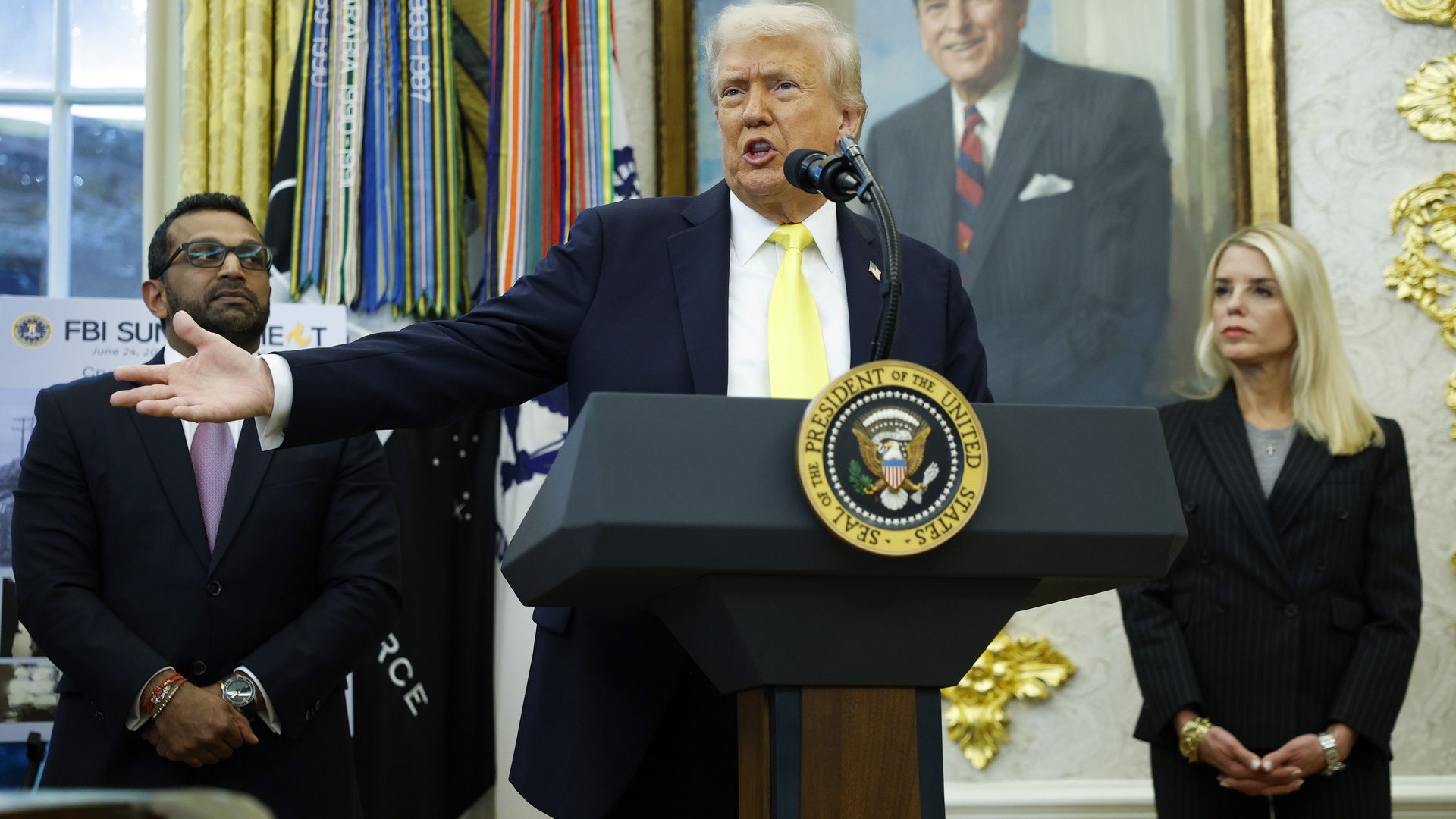 Trump takes credit for violent crime drop where rates were already falling