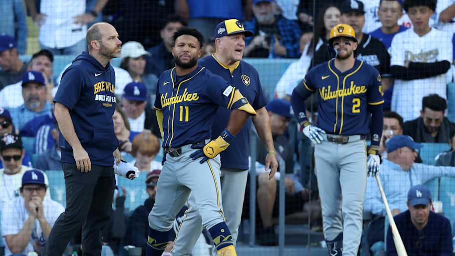 Brewers' Jackson Chourio Exits Game 3 With Apparent Injury