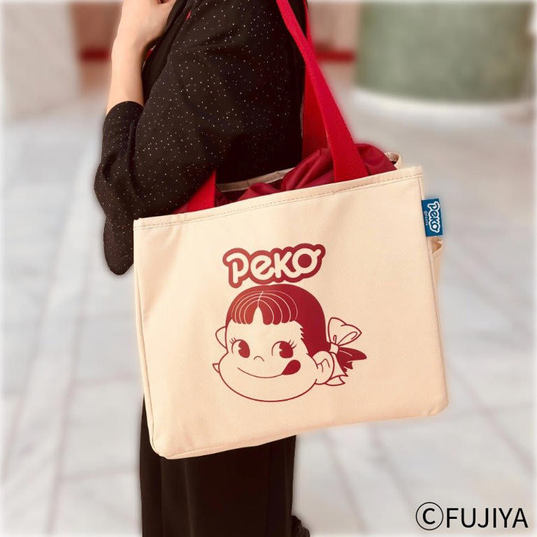 不二家新作「保冷コロコロカートが人気急上昇！」ペコちゃんデザイン