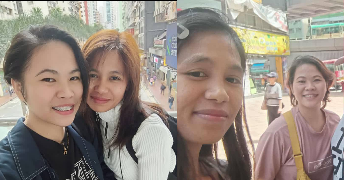 2 OFWs in Hong Kong found safe after going missing for 12 days