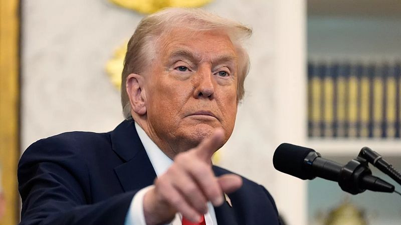 Trump ameaça o Hamas com ação militar: "Não teremos outra opção senão entrar e matá-los"