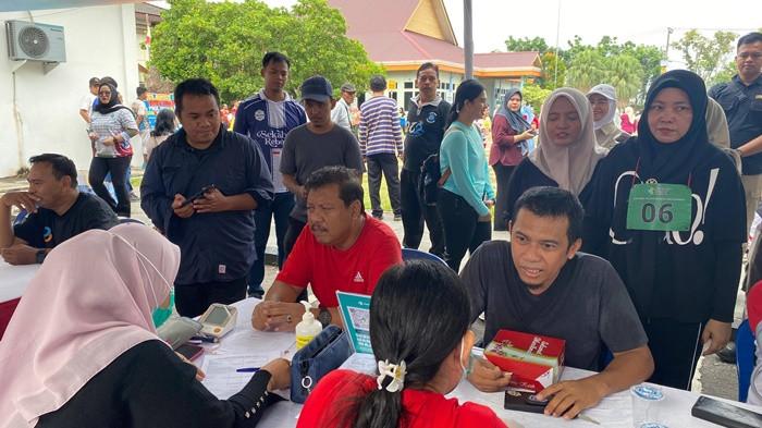 Pemkot Pangkalpinang Gelar Tes Kebugaran, Wali Kota Ikut Berpartisipasi