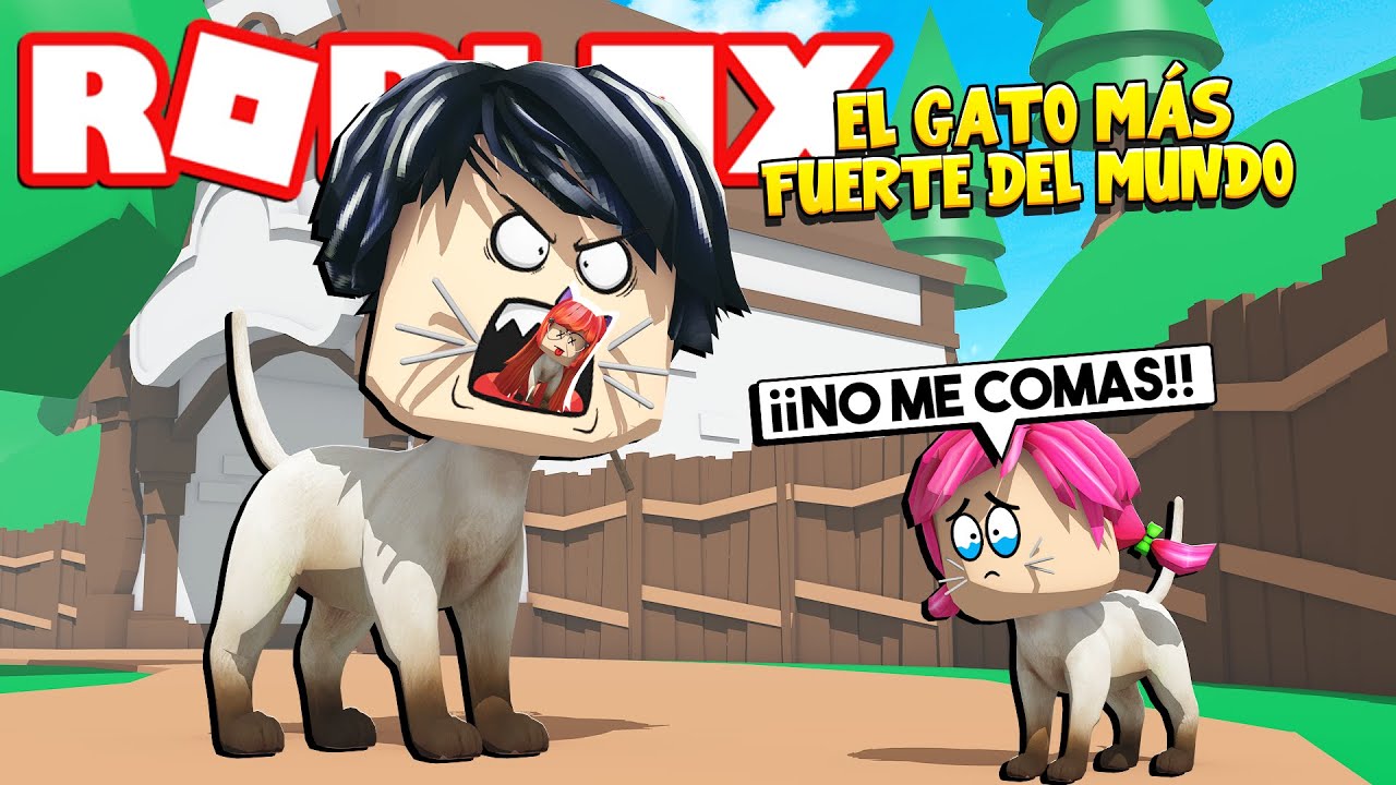 Nos Convertimos En Los Gatos M S Fuertes De Roblox Cat Simulator
