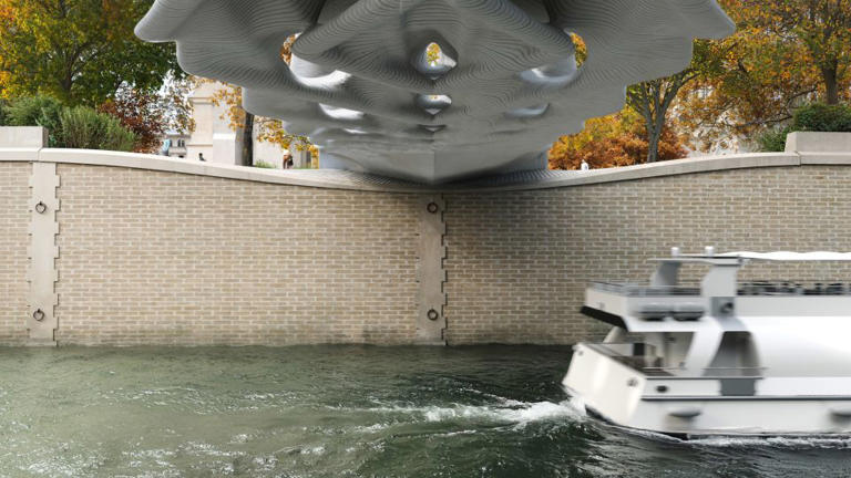 This 3D-printed, carbon-absorbing bridge is inspired by bones