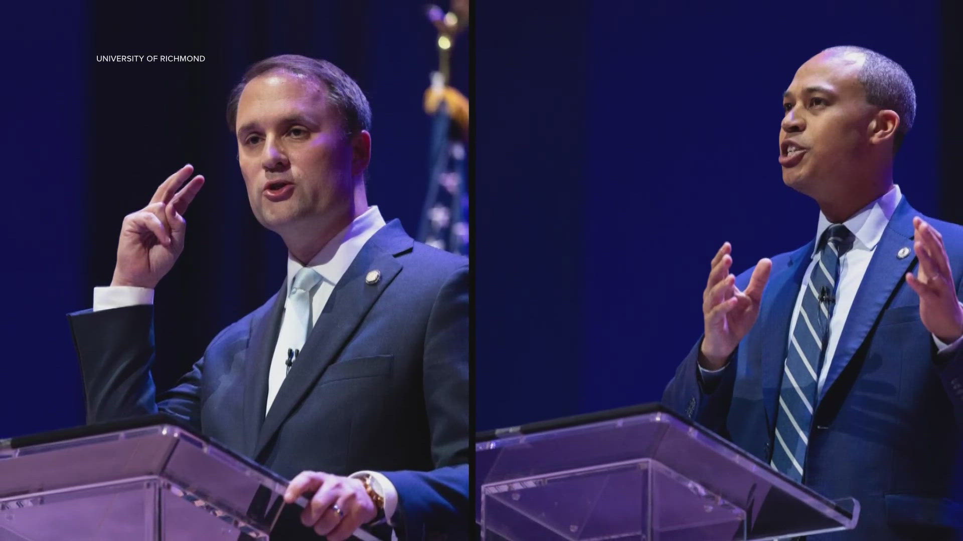 Virginia attorney general candidates clash at the University of Richmond