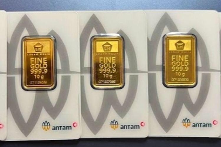 Harga Emas Antam Hari Ini, Turun Jadi Rp 2,23 Juta Per Gram