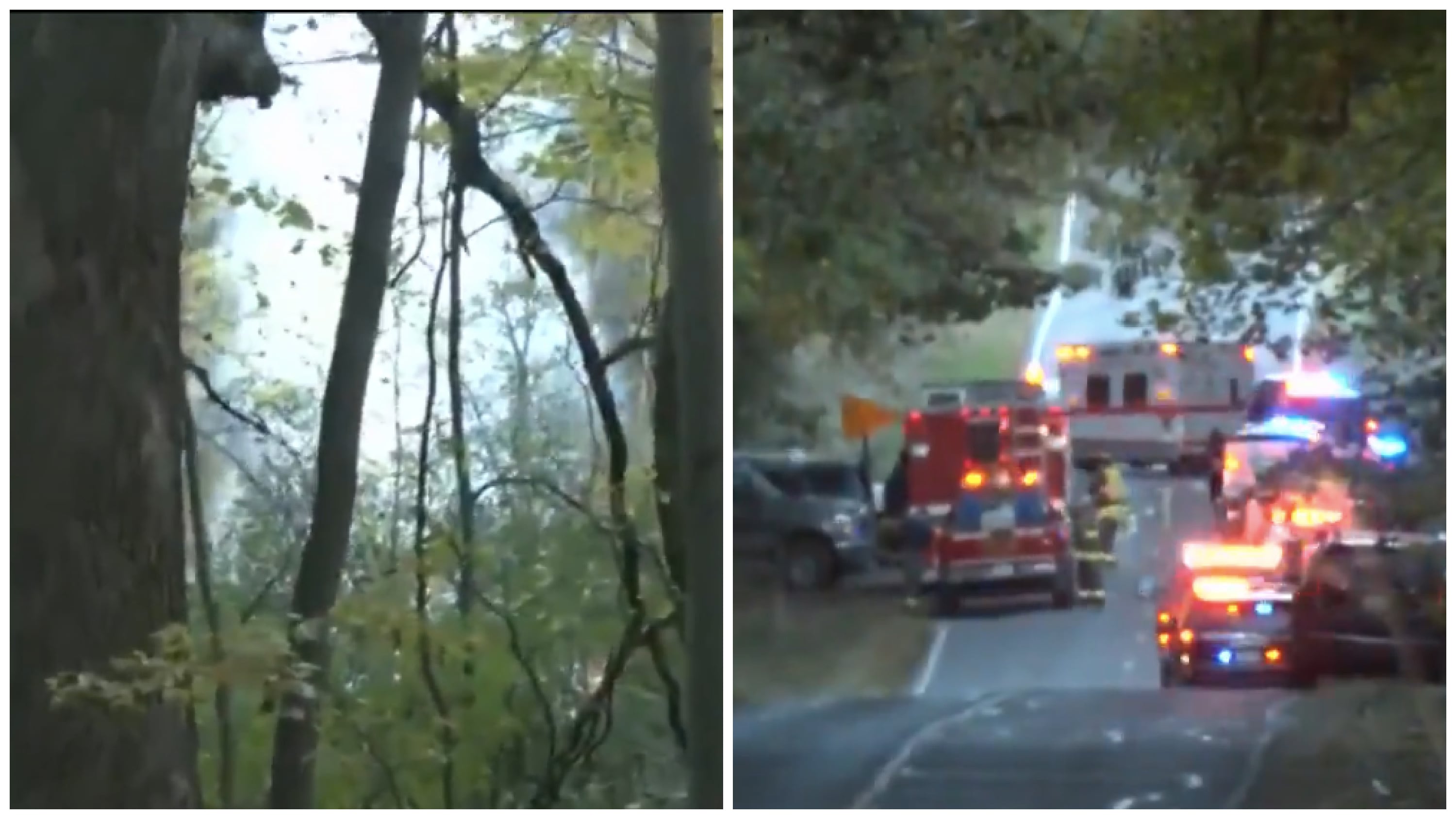 Three People Killed in Fiery Plane Crash Into Woods
