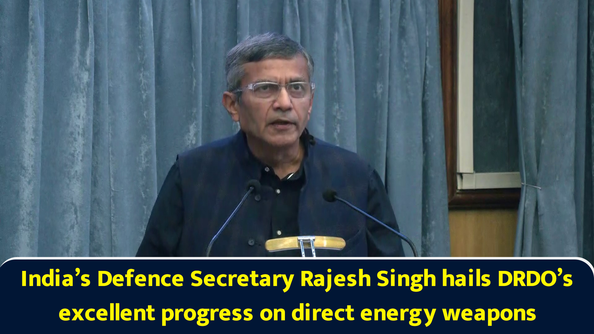 India’s Defence Secretary Rajesh Singh hails DRDO’s excellent progress ...