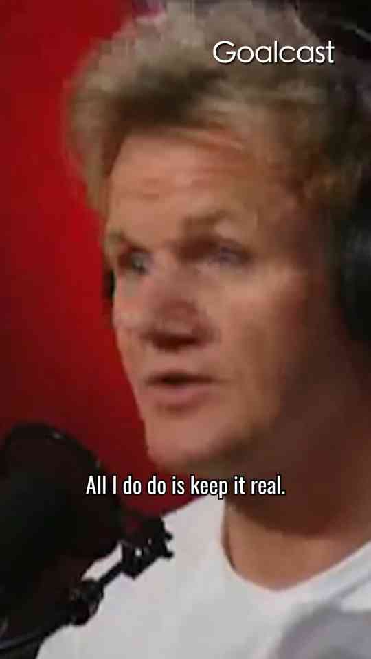 Gordon Ramsay Opens Up On The Truth Behind His Angry Outbursts...