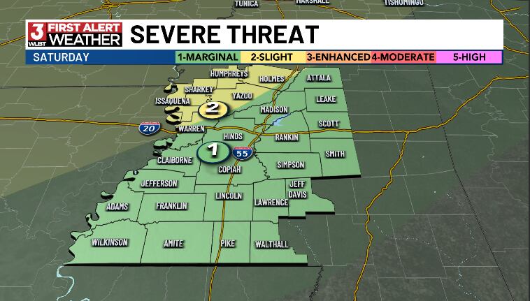 First Alert Weather Day: Storms Bring Overnight Severe Threat Saturday