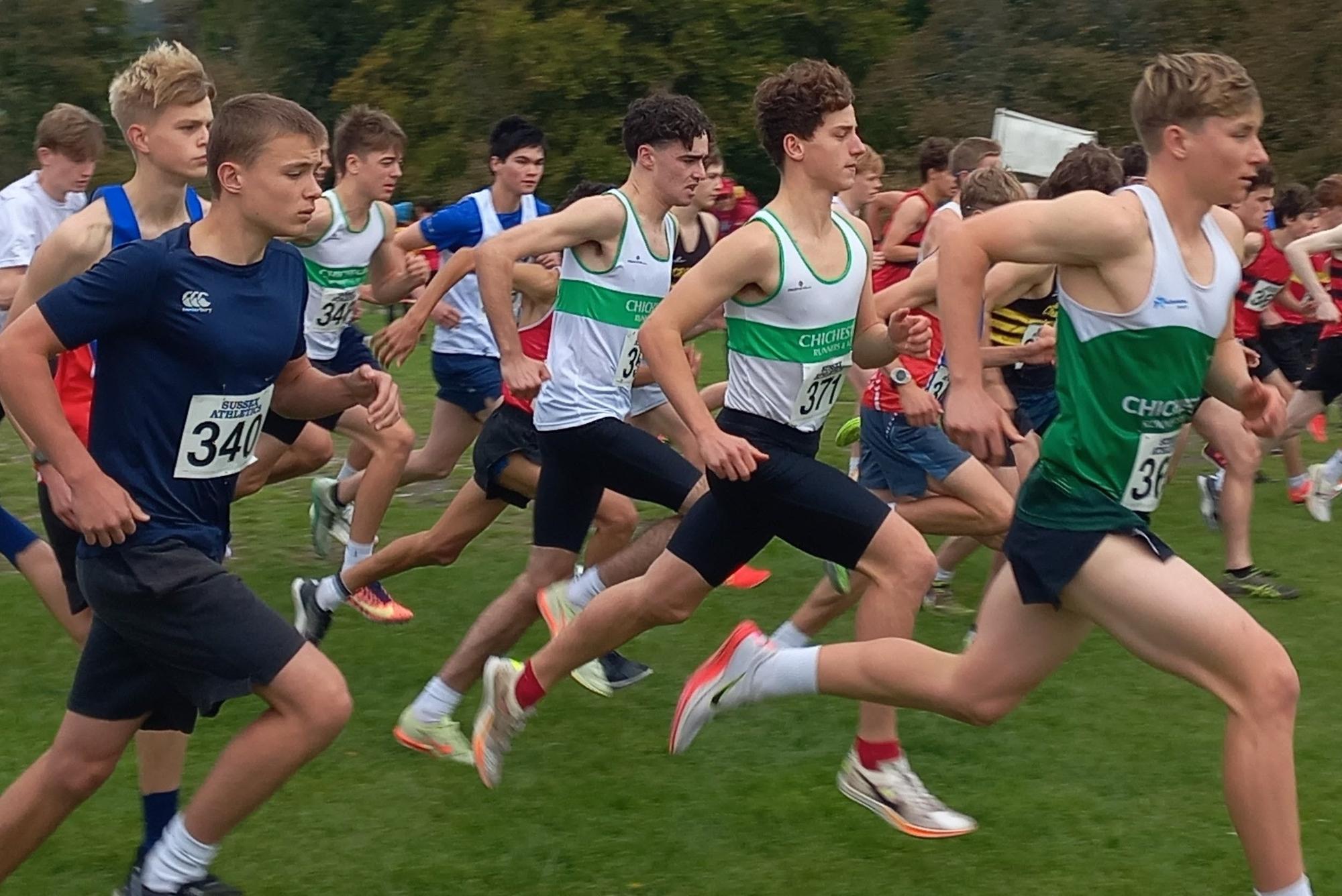 Chichester’s battling juniors are racking up cross country honours