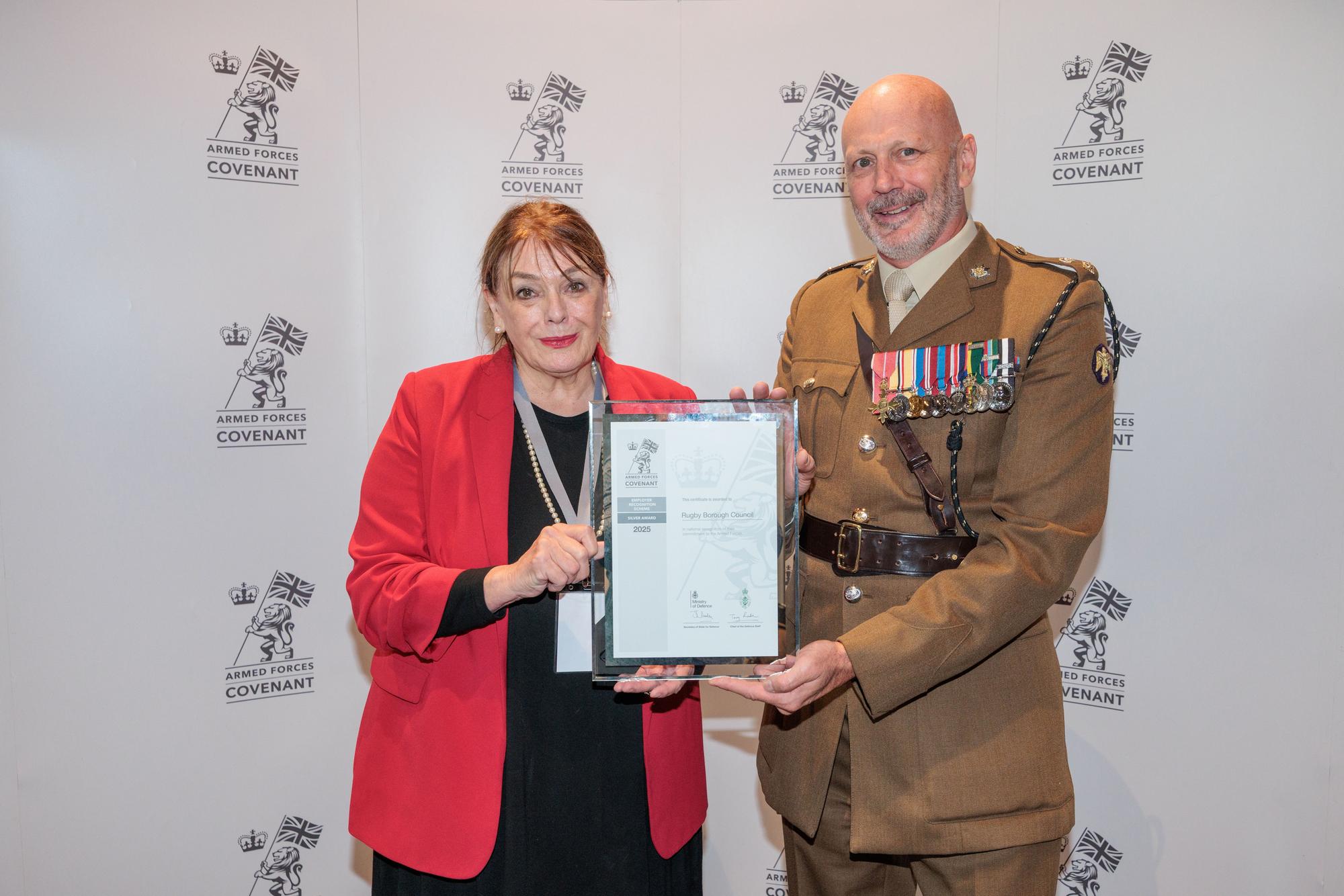 Silver award recognises Rugby council's exceptional support to the ...