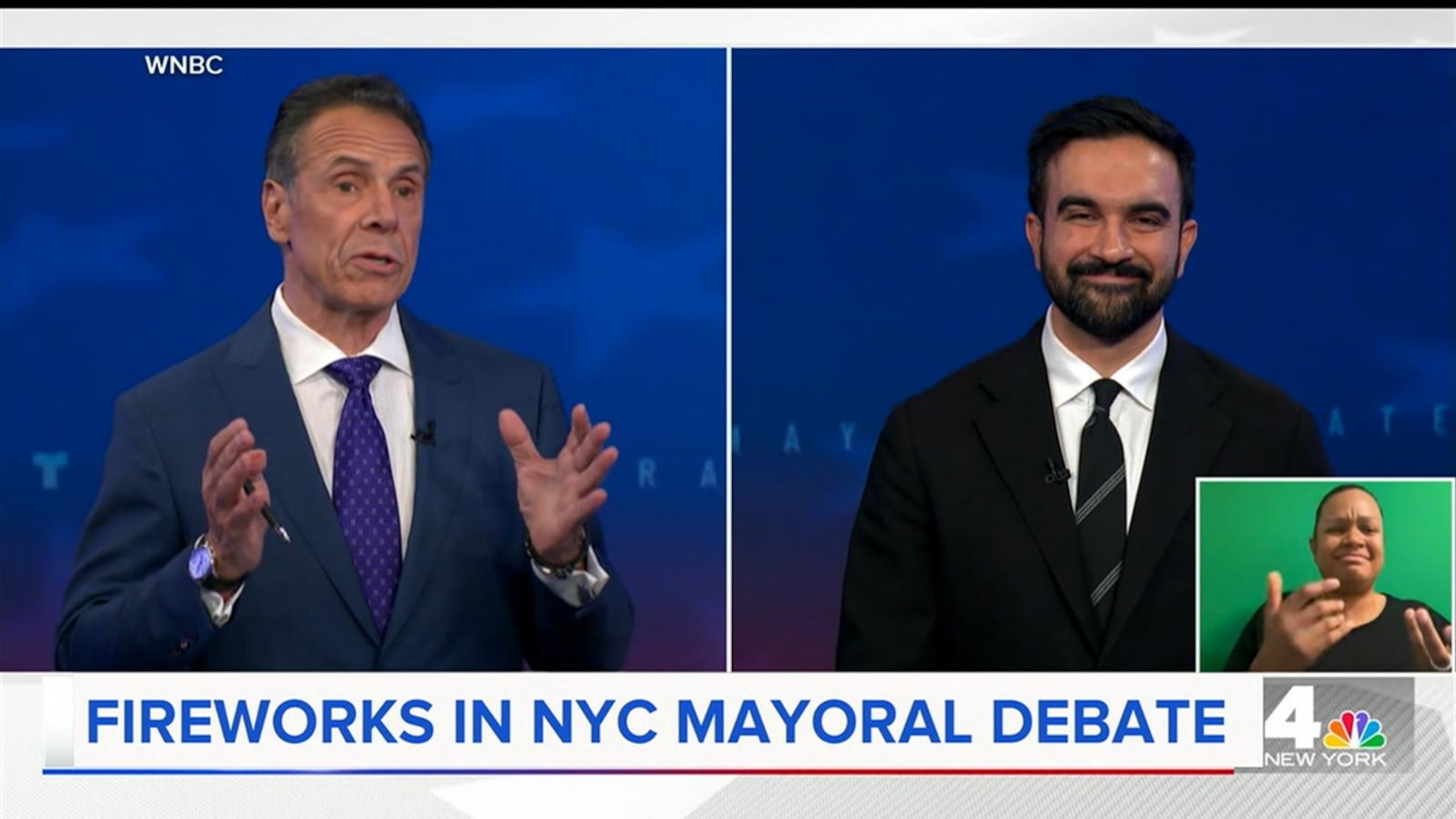 New York City mayoral candidates spar over how to deal with Trump