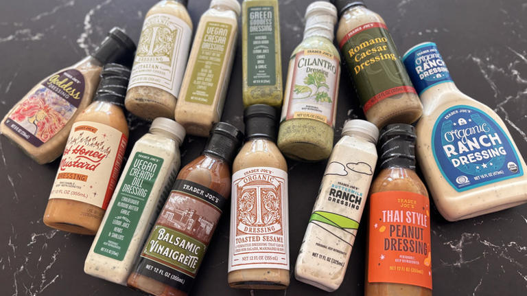 We Tried 13 Trader Joe's Bottled Salad Dressings And Ranked Them Worst ...