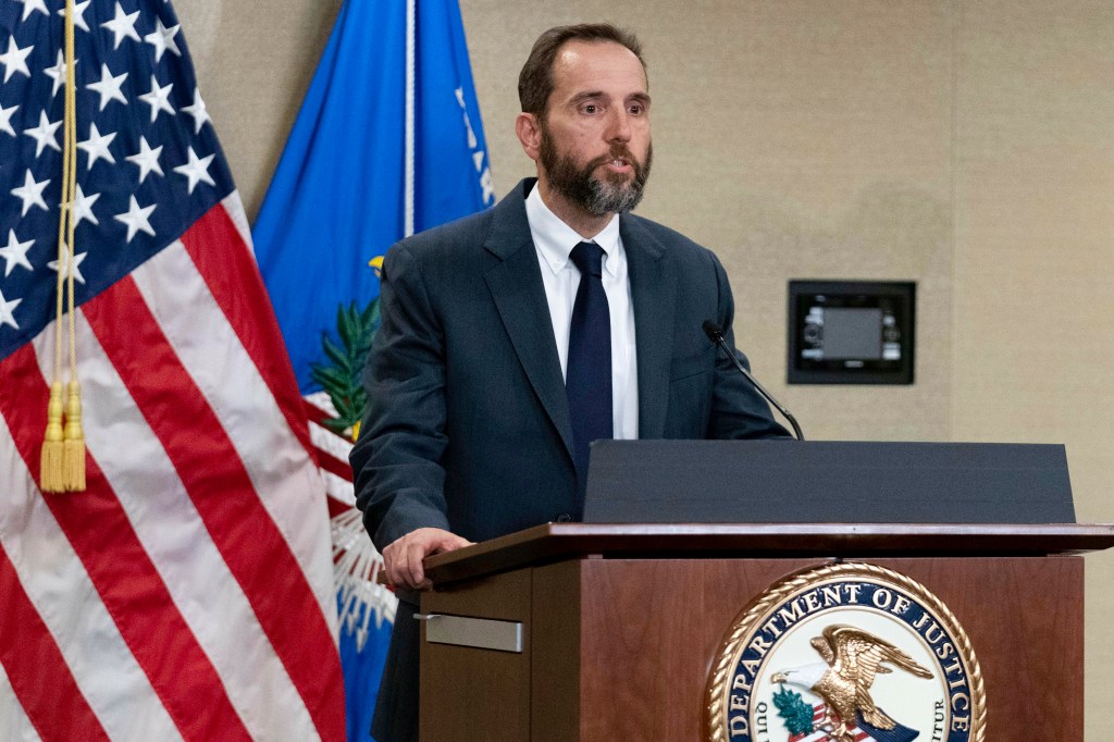 Ex-Trump special counsel Jack Smith referred to DOJ for misconduct ...