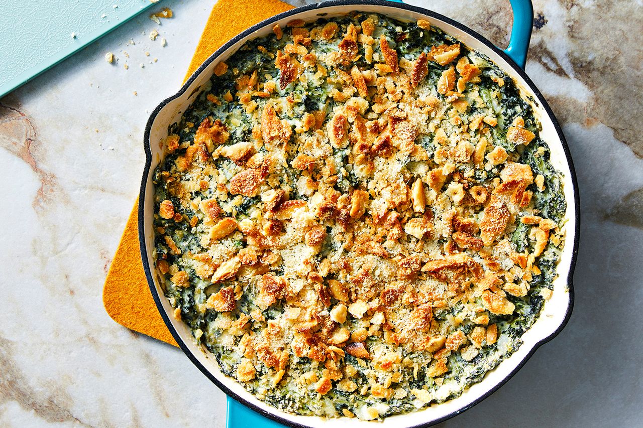creamed spinach casserole