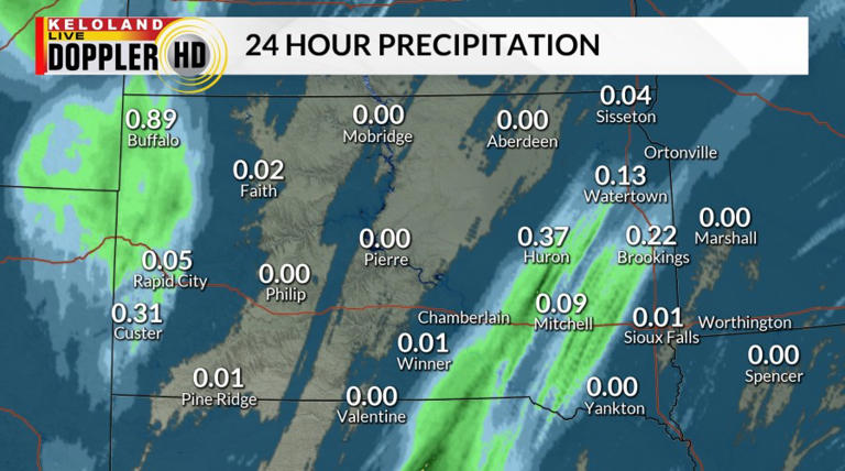 Pleasant forecast today; Scattered showers with more wind tomorrow