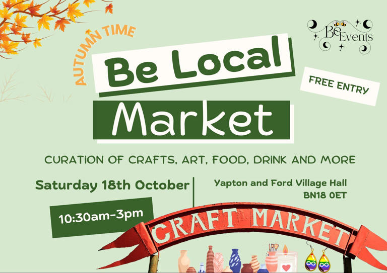 Celebrate Autumn at the Be Local Market – a vibrant showcase of local ...
