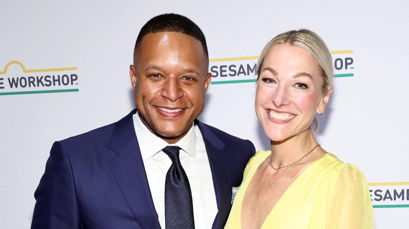 Lindsay Czarniak and Craig Melvin attend the Sesame Workshop 2024 Benefit Gala at Cipriani 42nd Street on May 29, 2024 in New York City.