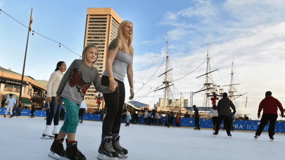 SUN: Baltimore’s Inner Harbor Ice Rink announces opening date, schedule