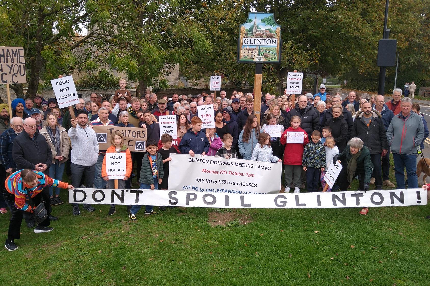 ‘Don’t spoil Glinton!’ – Residents fighting back against plans for ...