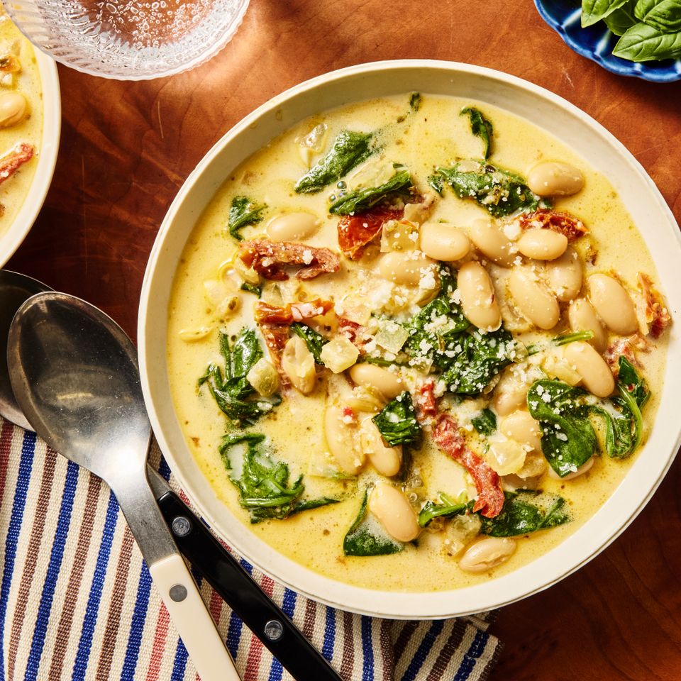 A recipe image of Marry Me White Bean Soup.