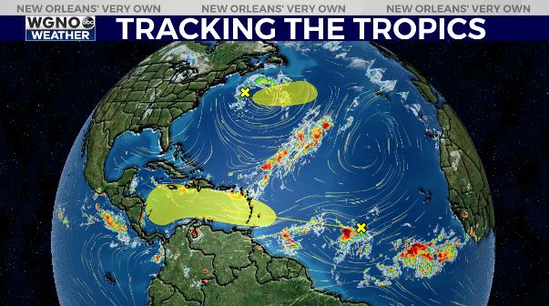 Two new spots eying potential Atlantic tropical development