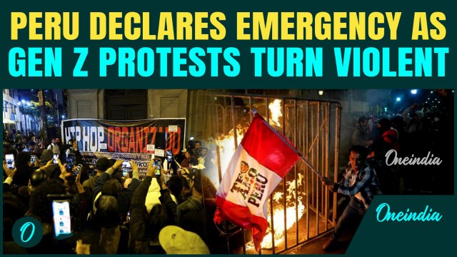 Peru Gen Z Protests SHOCKING VIDEOS: 1 Dead, 100+ Injured as Protesters ...