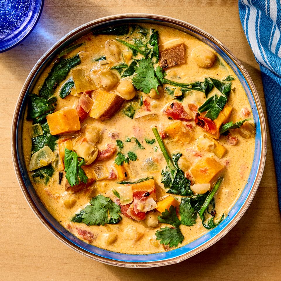 Recipe image of 20-Minute Chickpea Soup.