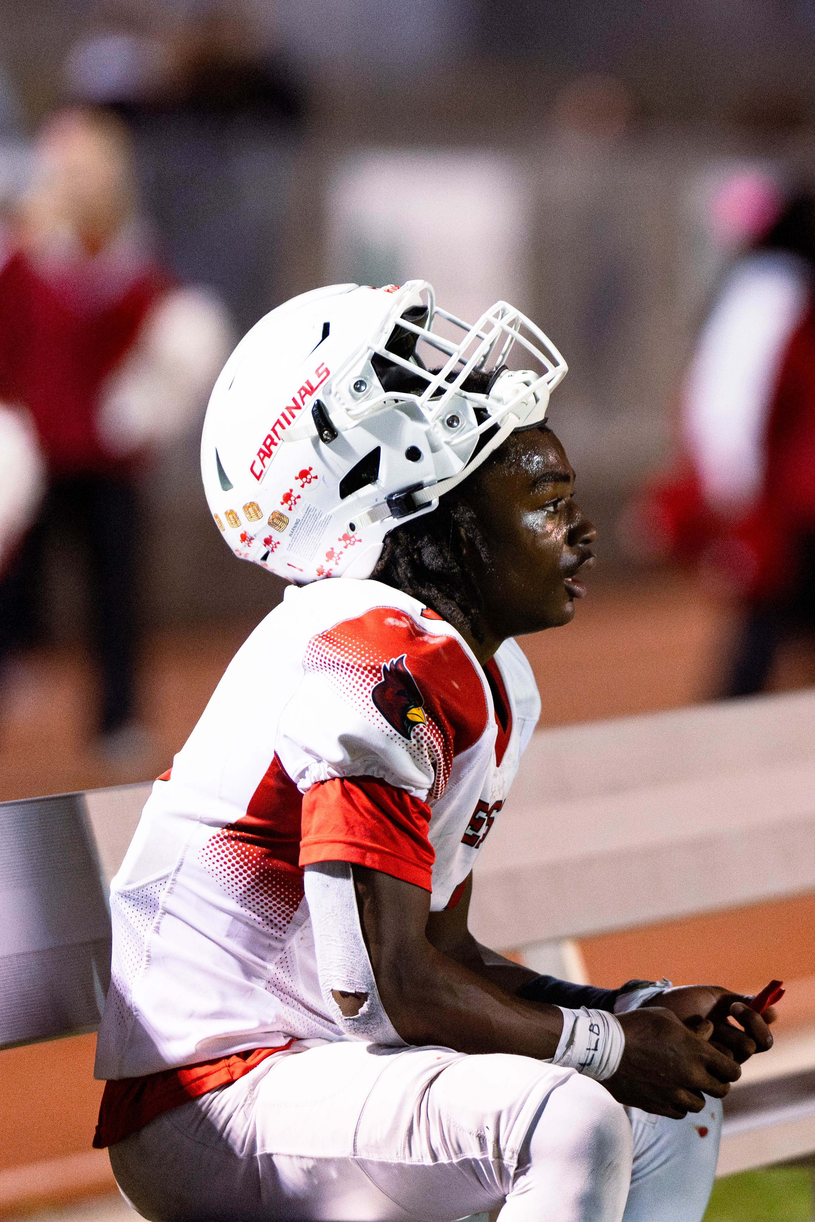 'Green grass, touchdown.' Amari Green's newfound success as a running back