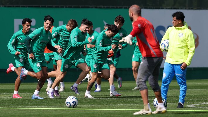 Palmeiras também recebe visita de Comissão de Dopagem durante treinamento na Academia de Futebol