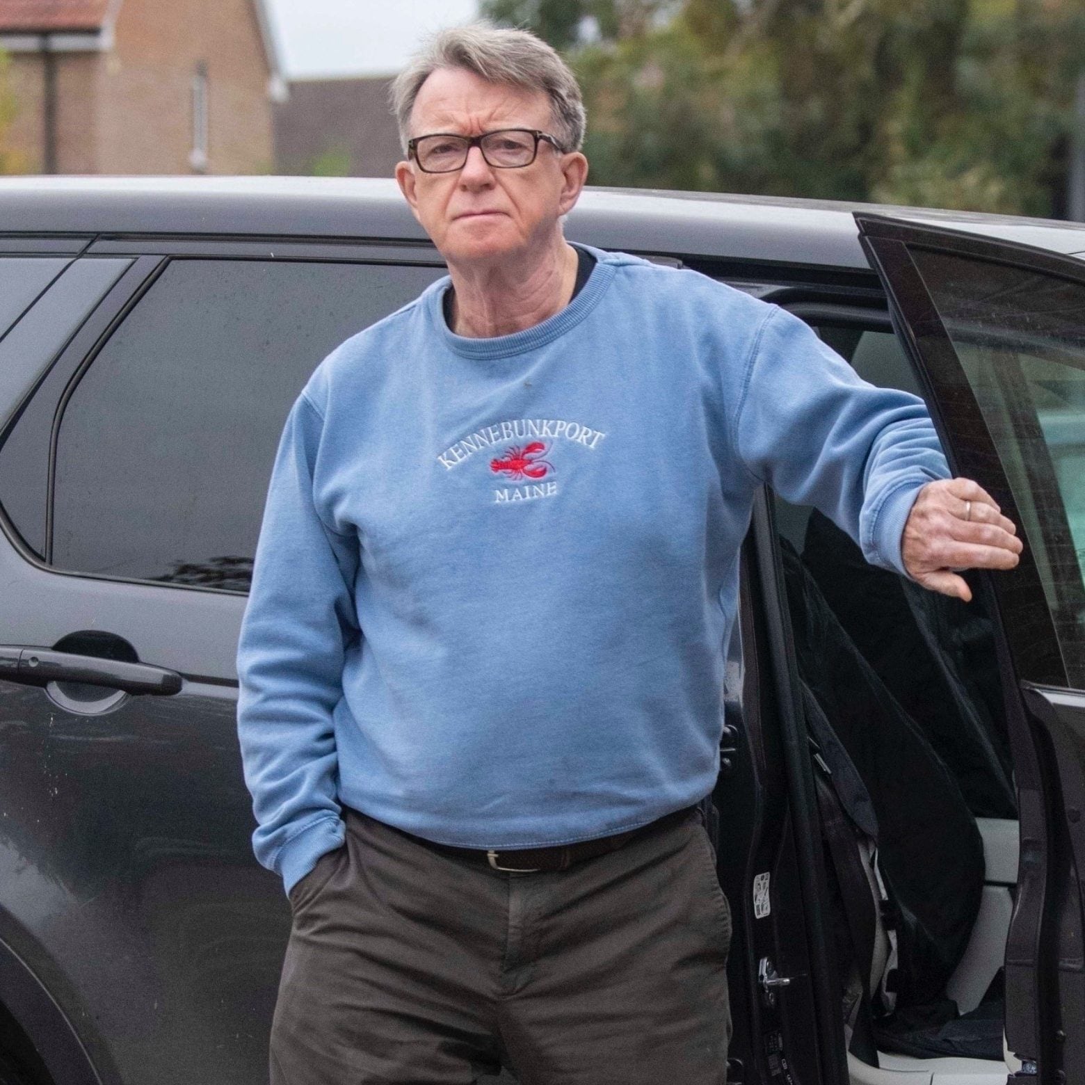 Lord Mandelson has been seen in Wiltshire for the first time since his sacking - MAWR, JOSH