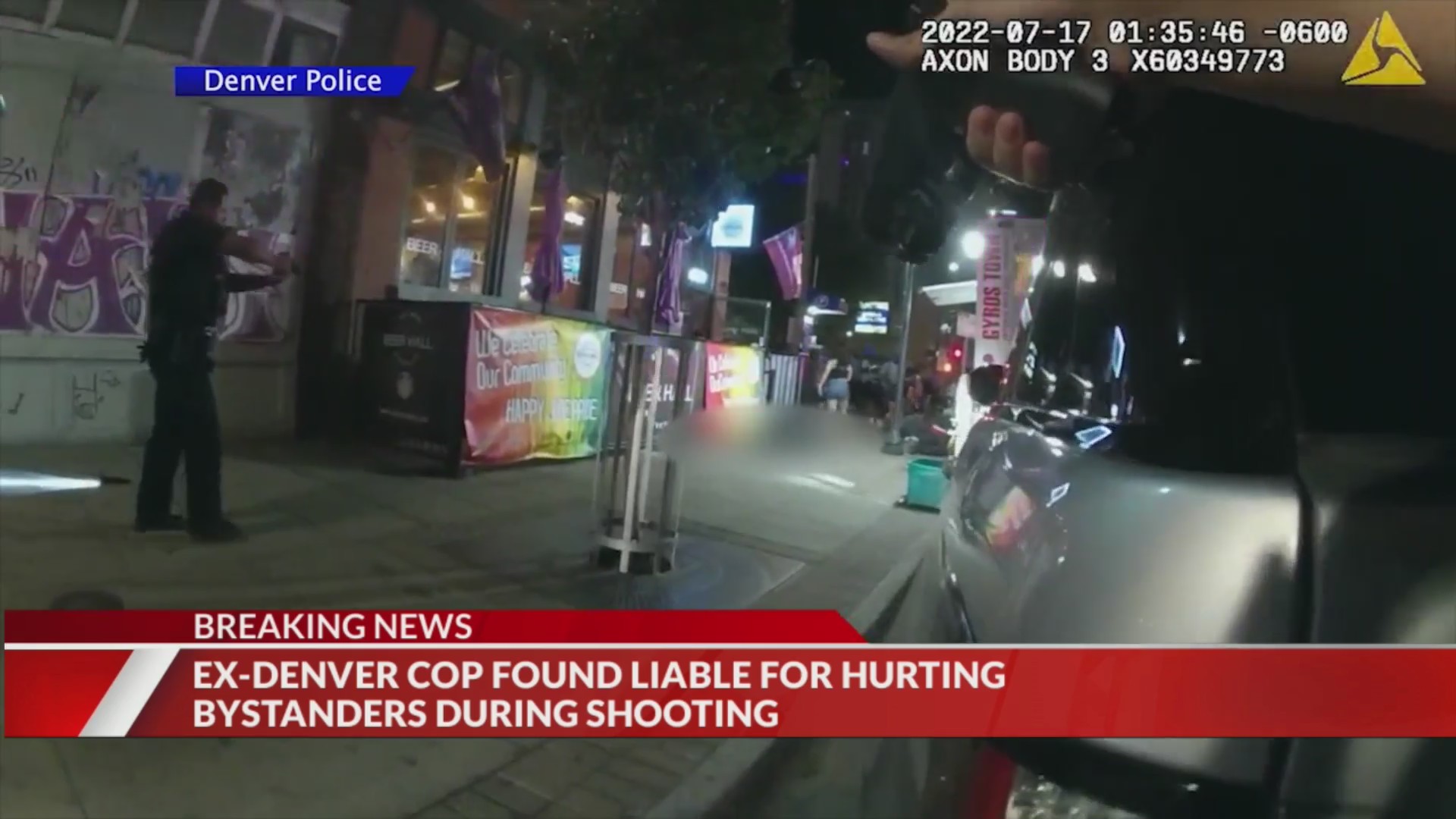 Jury awards $19.75M to bystanders injured when Denver officer fired in ...
