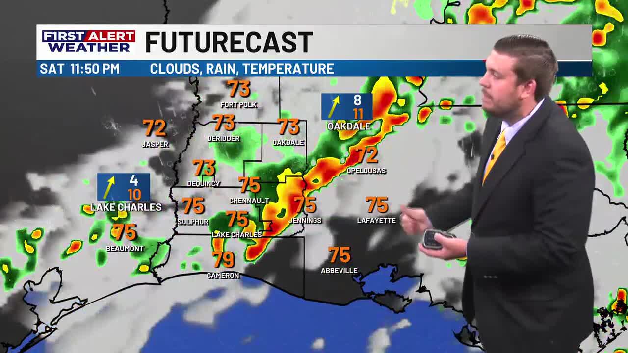 First Alert Forecast: Cold front brings rain and storms for the weekend ...