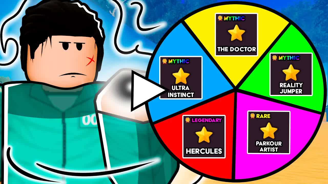 RANDOM WHEEL Chooses my POWER in INK GAME