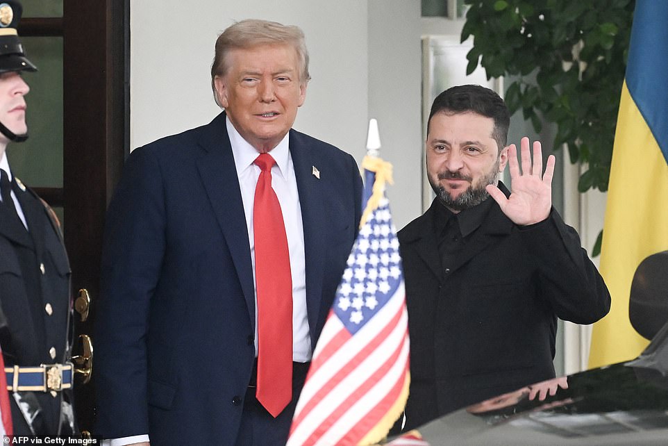 Zelensky arrives at White House for high-stakes meeting