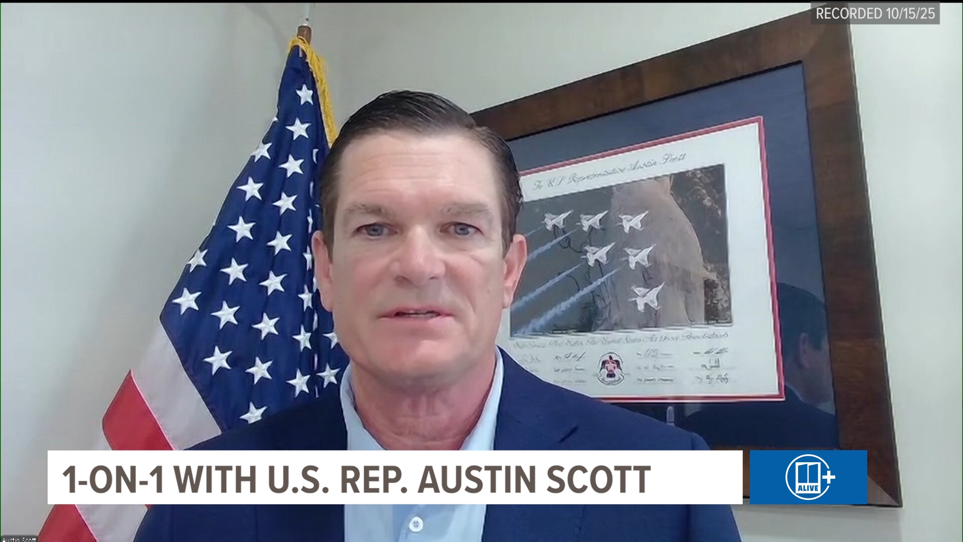 1-on-1 with U.S. Representative Austin Scott | Extended interview