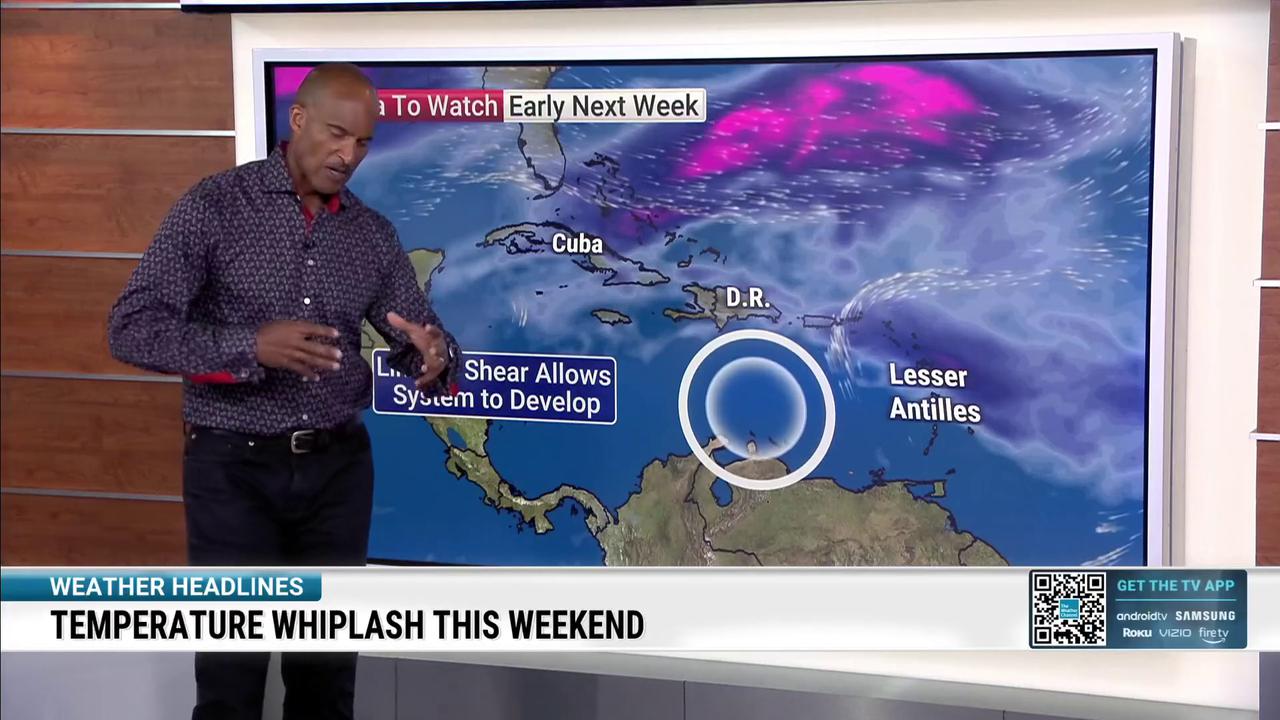 Two Atlantic Areas Of Interest For National Hurricane Center