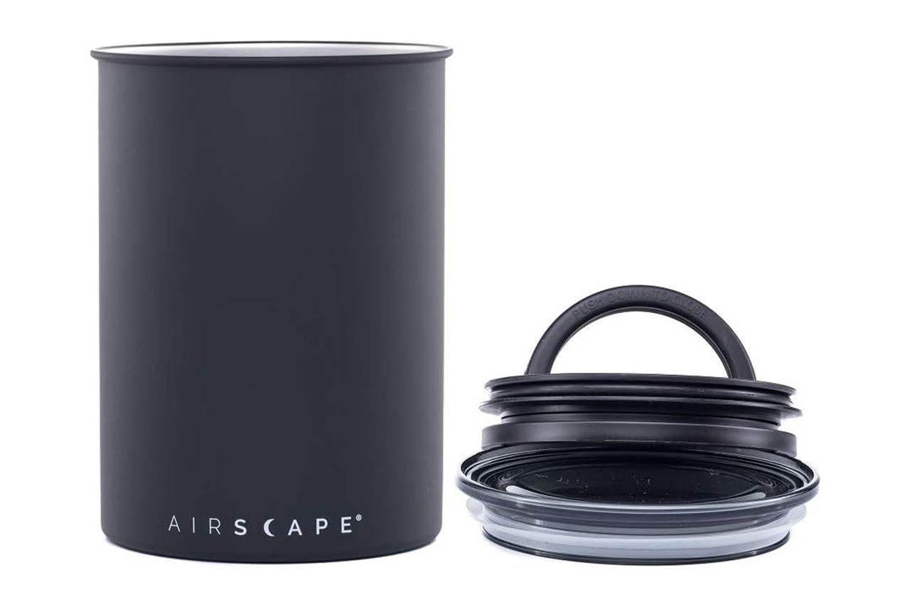 AirScape Planetary Design Stainless Steel Coffee Canister